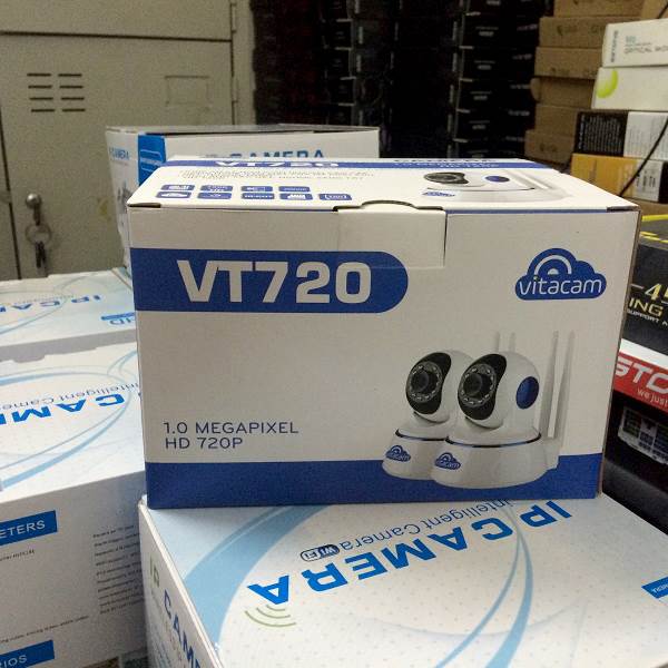 Camera không dây VITACAM VT720P,  Đàm thoại 2 chiều