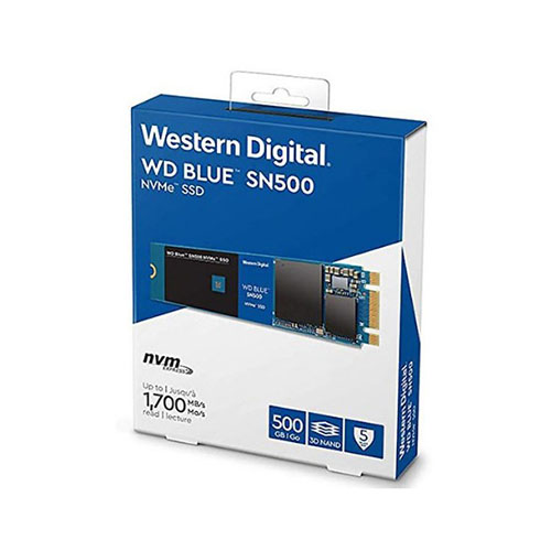 Ổ Cứng SSD WD Blue SN500 500GB NVMe Gen3 PCIe M.2 2280 3D NAND