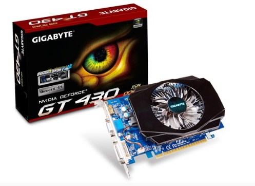 Card màn hinh VGA Gigabyte GV-N430-1GI 128bit